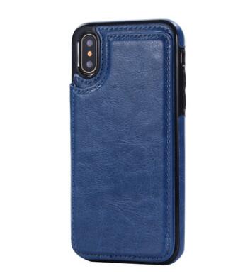 Card Holder Flip Phone Case for iPhone 8 & Samsung S8+